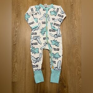 Bonds Blue and White Dumbo Footie